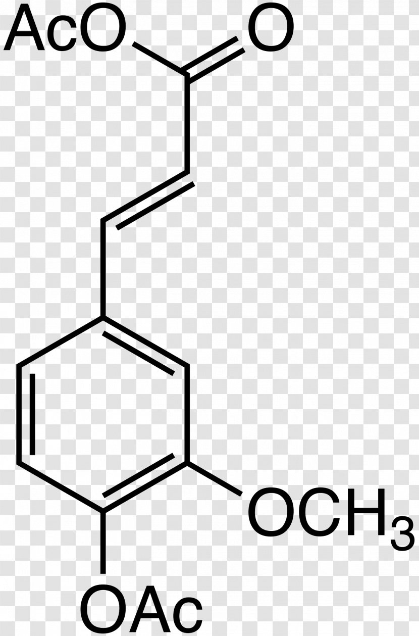 P-Anisic Acid Chemistry M-Anisiinihappo Cinnamic - Area - Formula Transparent PNG