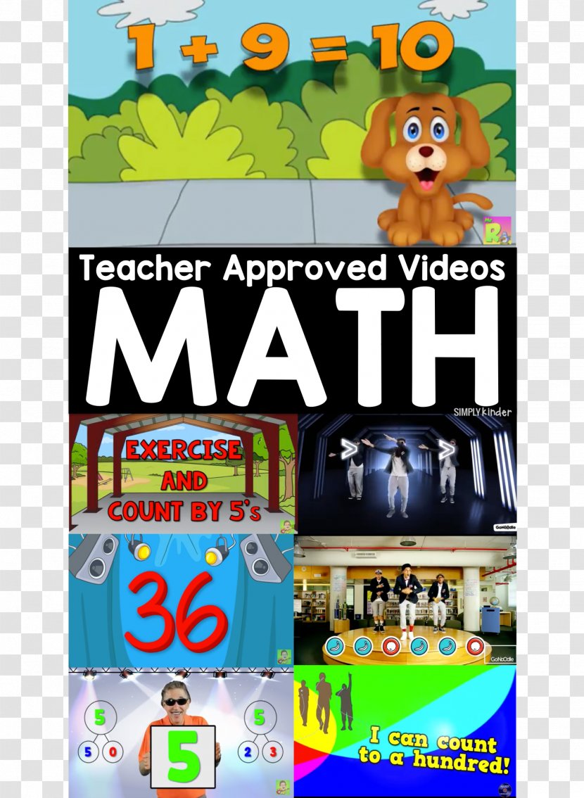 Teacher Education School Subitizing Classroom - Video - Math Transparent PNG