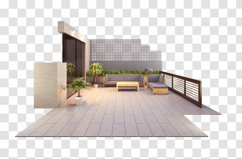 Balcony Terrace Facade Tile House - Flooring Transparent PNG
