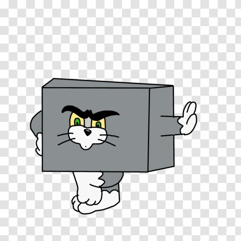 Tom Cat And Jerry Cube Cartoon Shape - Rectangle - Watch Cartoons Transparent PNG