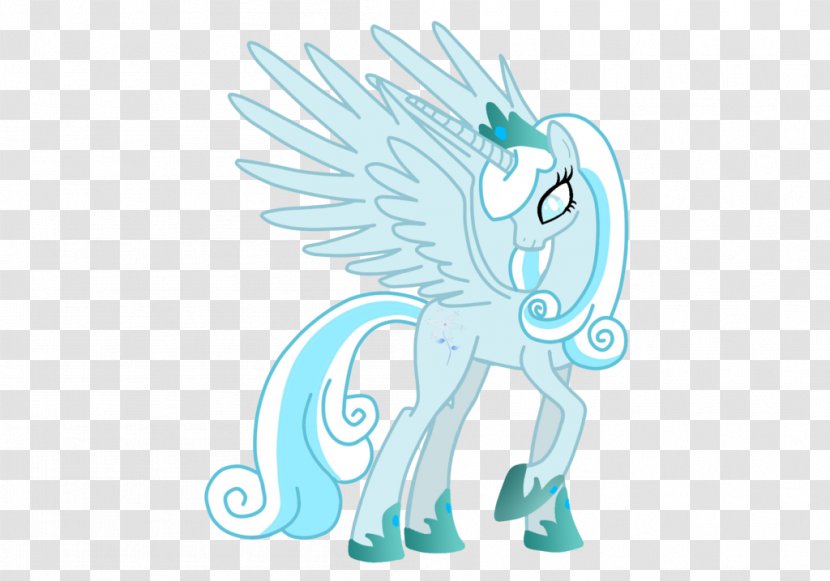 Princess Luna My Little Pony Winged Unicorn YouTube - Tail - Snowdrop Transparent PNG