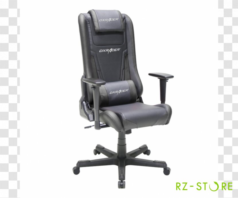 Office & Desk Chairs DXRacer Gaming Chair Furniture - Armrest Transparent PNG