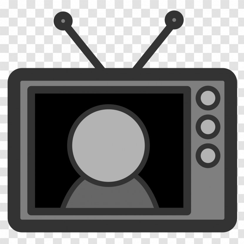 Clip Art Vector Graphics Television Show Image - Silhouette - Win Tv Transparent PNG