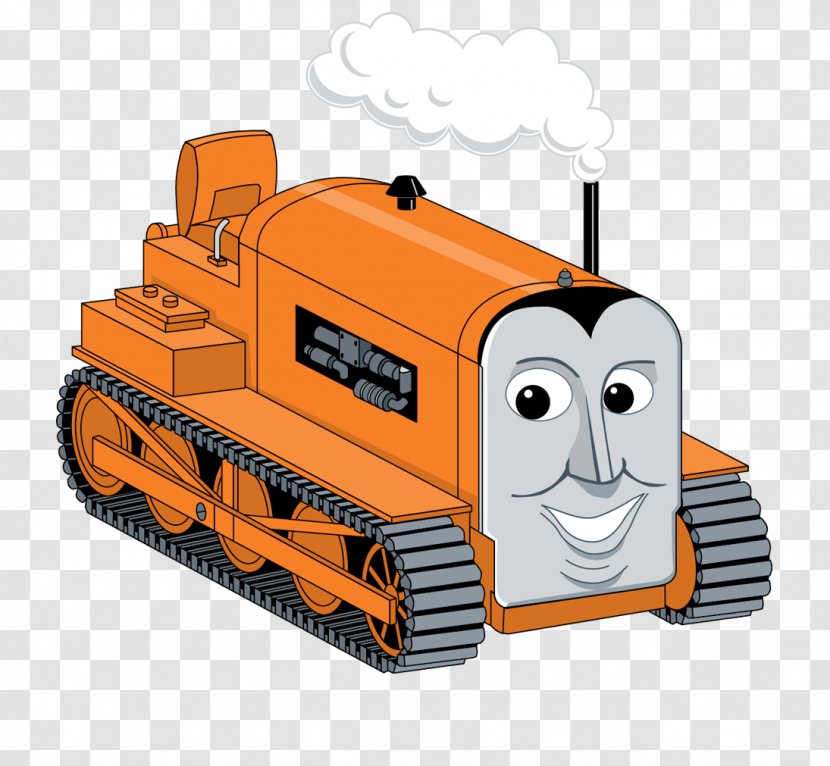 Terence The Tractor Sodor Thomas Skarloey Sir Handel - Technology - Bulldozer Transparent PNG