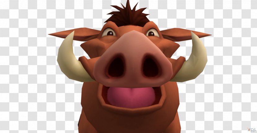 Kingdom Hearts II Pig Video Game Timon And Pumbaa DeviantArt - Snout Transparent PNG