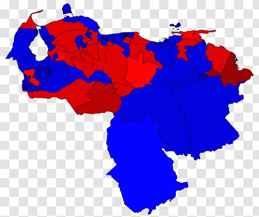 Venezuelan Parliamentary Election, 2015 Vector Map - Flag Of Venezuela Transparent PNG