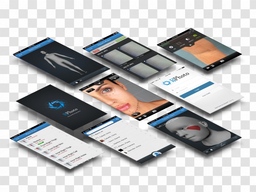 Responsive Web Design Mobile Phones User Interface Mockup - Smartphone - Ui Transparent PNG