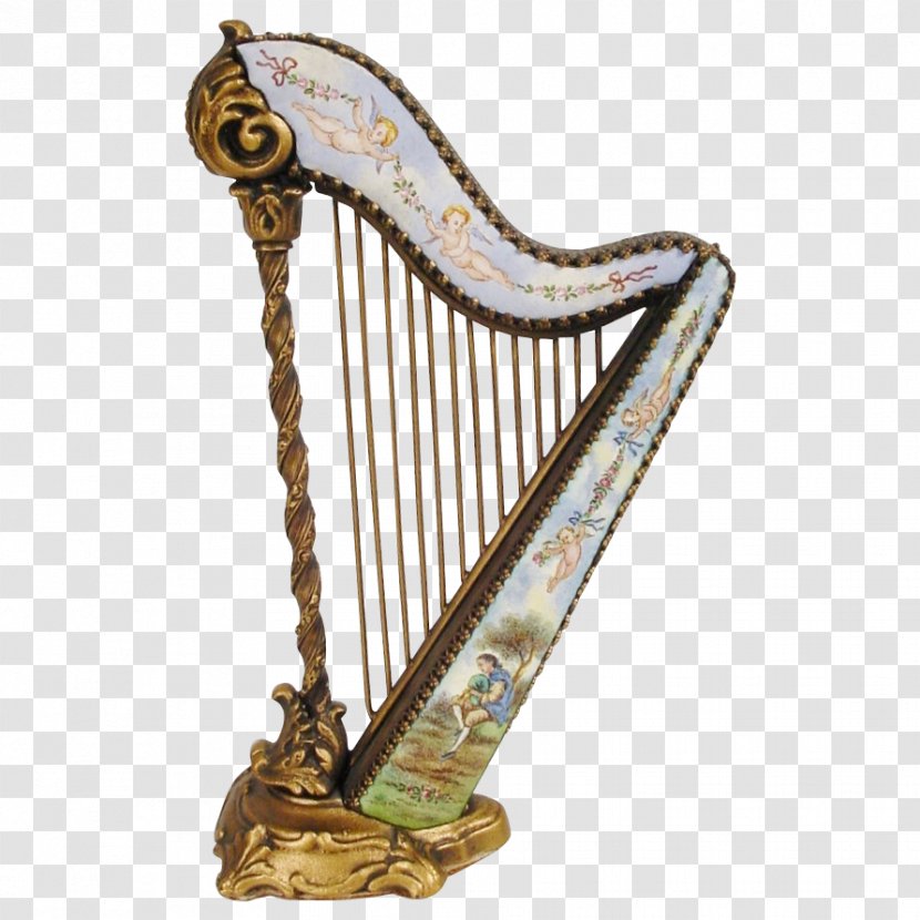 Celtic Harp Musical Instruments Konghou - Indian Transparent PNG