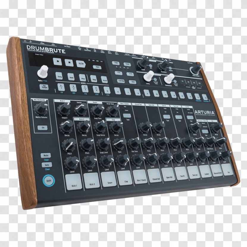 Drum Machine Sound Synthesizers Arturia Drums Analog Synthesizer - Tree Transparent PNG