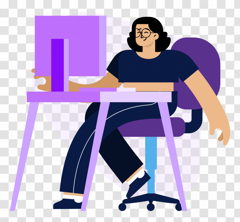 Working Work Desk Transparent PNG