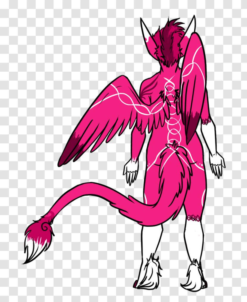Demon Pink M Muscle Clip Art - Heart Transparent PNG