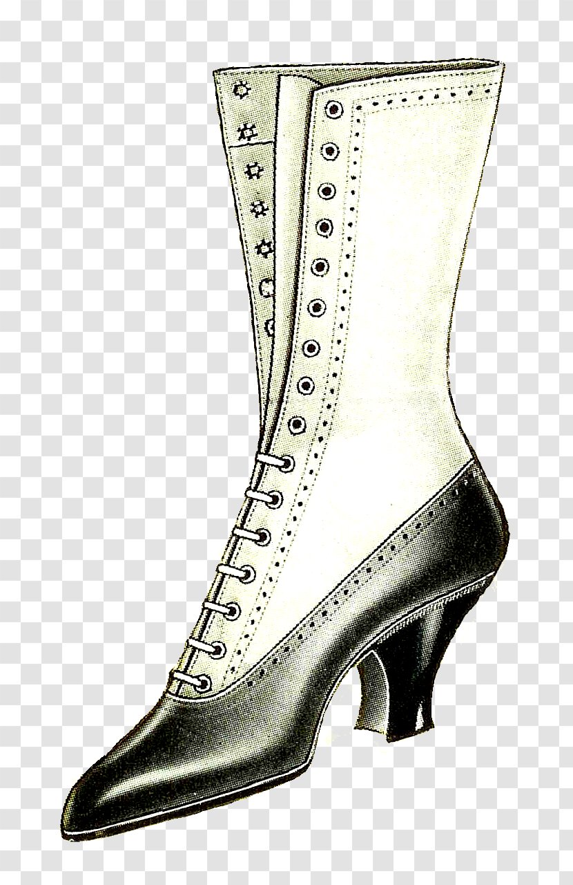 High-heeled Shoe Boot Product Design - Footwear - Fashionable Shoes Transparent PNG