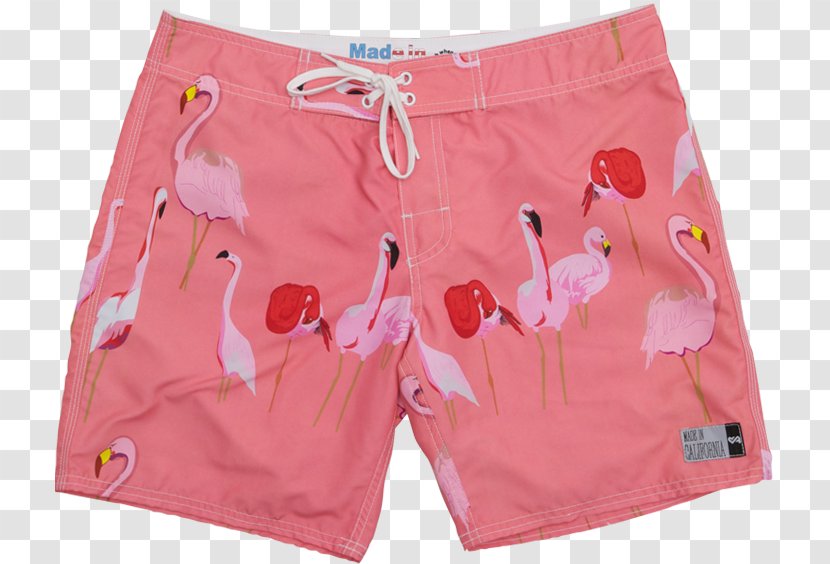 Trunks Boardshorts Pink Swimsuit Flamingo Transparent PNG