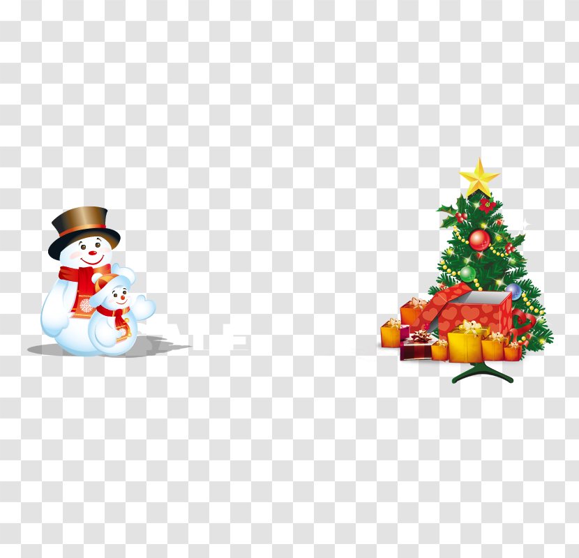 Santa Claus Christmas Tree Snowman - And Transparent PNG