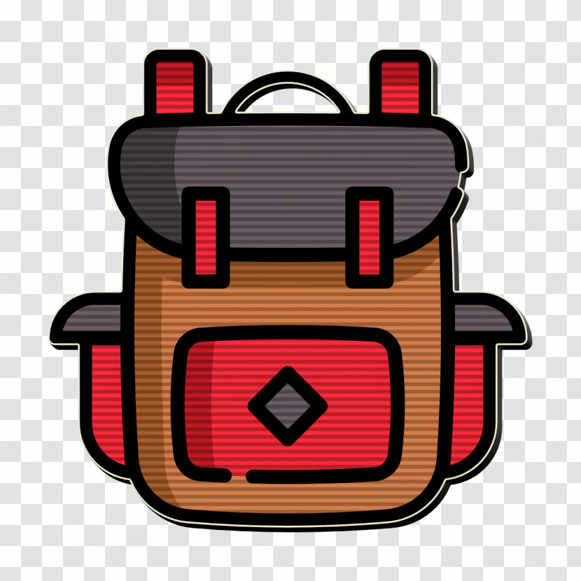 Backpack Icon Summer Camp Icon Transparent PNG