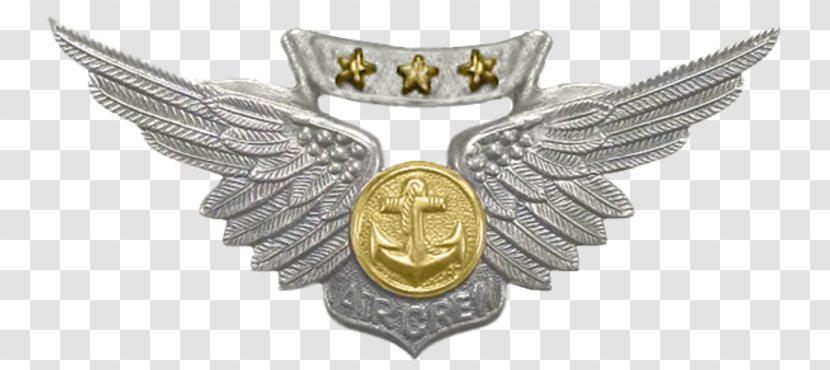 United States Of America Aircrew Badge Badges The Marine Corps Aviation - Air Force Uniforms Transparent PNG