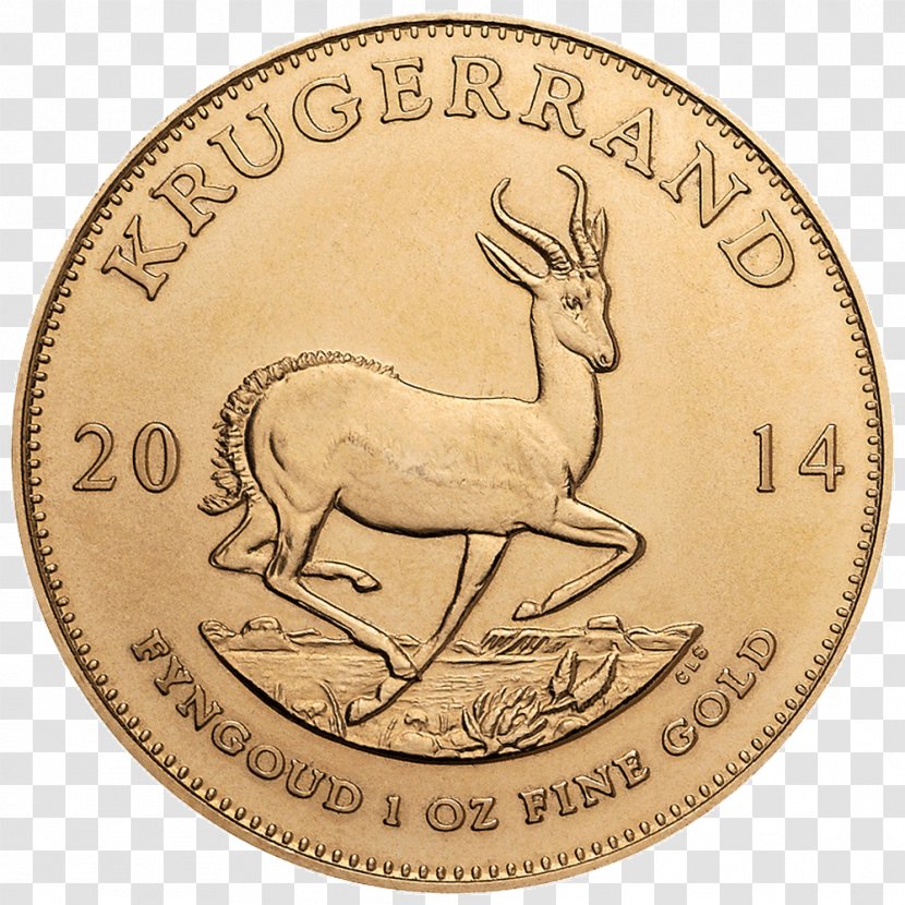 South Africa Krugerrand Bullion Coin Gold Mint Transparent PNG