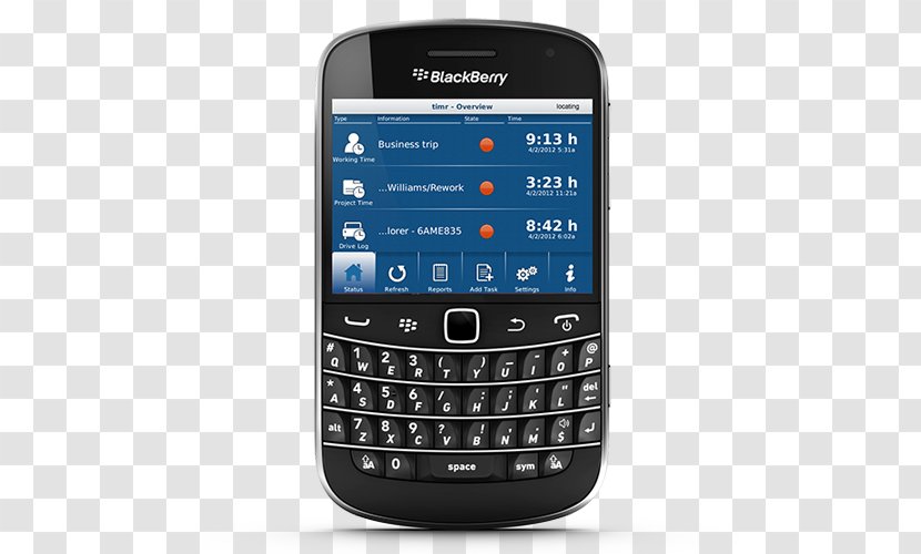 BlackBerry Bold 9900 Limited Smartphone OS - Communication Device - Blackberry Transparent PNG