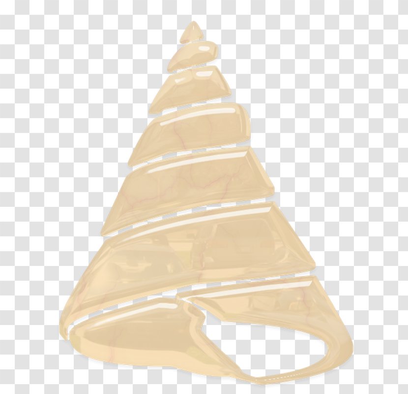 Beige - Hand-painted Conch Transparent PNG