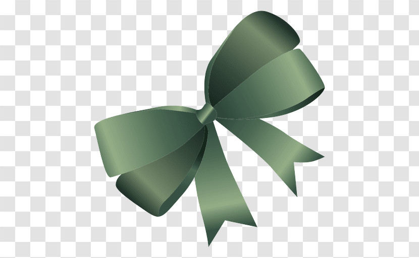 Green Ribbon Leaf Logo Symbol Transparent PNG