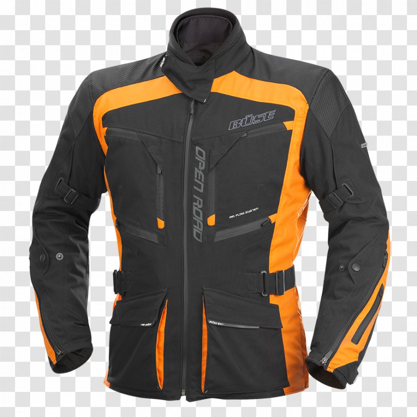 Jacket Motorcycle Black Motard Blue - Yellow Transparent PNG