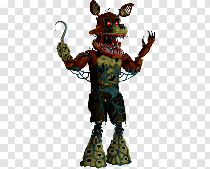 Freddy Fazbear's Pizzeria Simulator Five Nights At Freddy's: Sister Location The Twisted Ones Animatronics Wikia - Mythical Creature - Foxy Transparent PNG