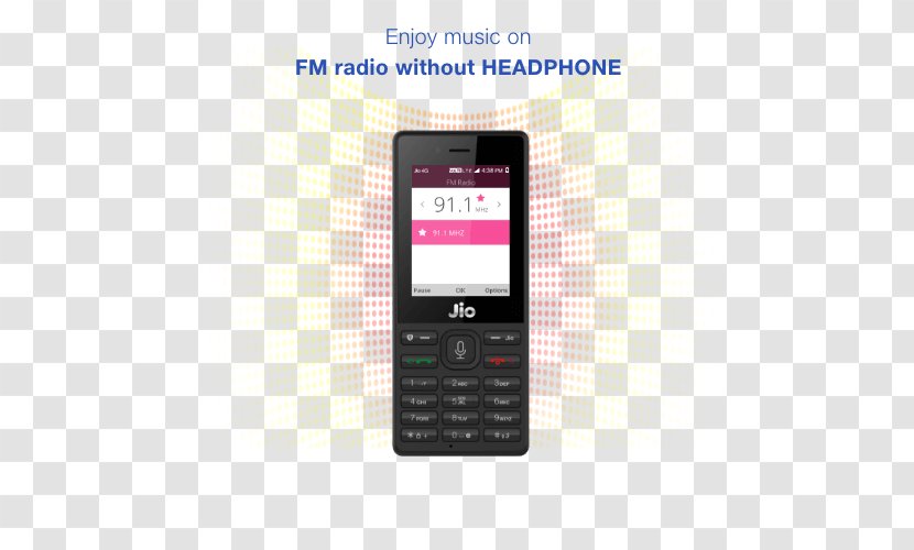 Feature Phone Smartphone Mobile Phones Jio 4G - Electronic Device Transparent PNG