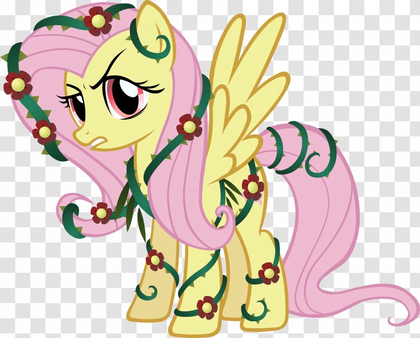 Pony Fluttershy Pinkie Pie Rainbow Dash Rarity - Tree - My Little Transparent PNG