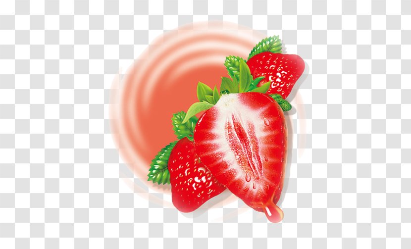 Strawberry Juice Auglis Food - Frutti Di Bosco - Swirl Transparent PNG