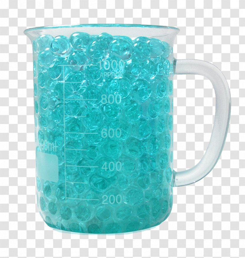 Water Gel Plastic Glass - Green Transparent PNG