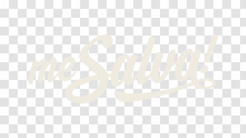 Logo Brand Font - White - Beige Transparent PNG