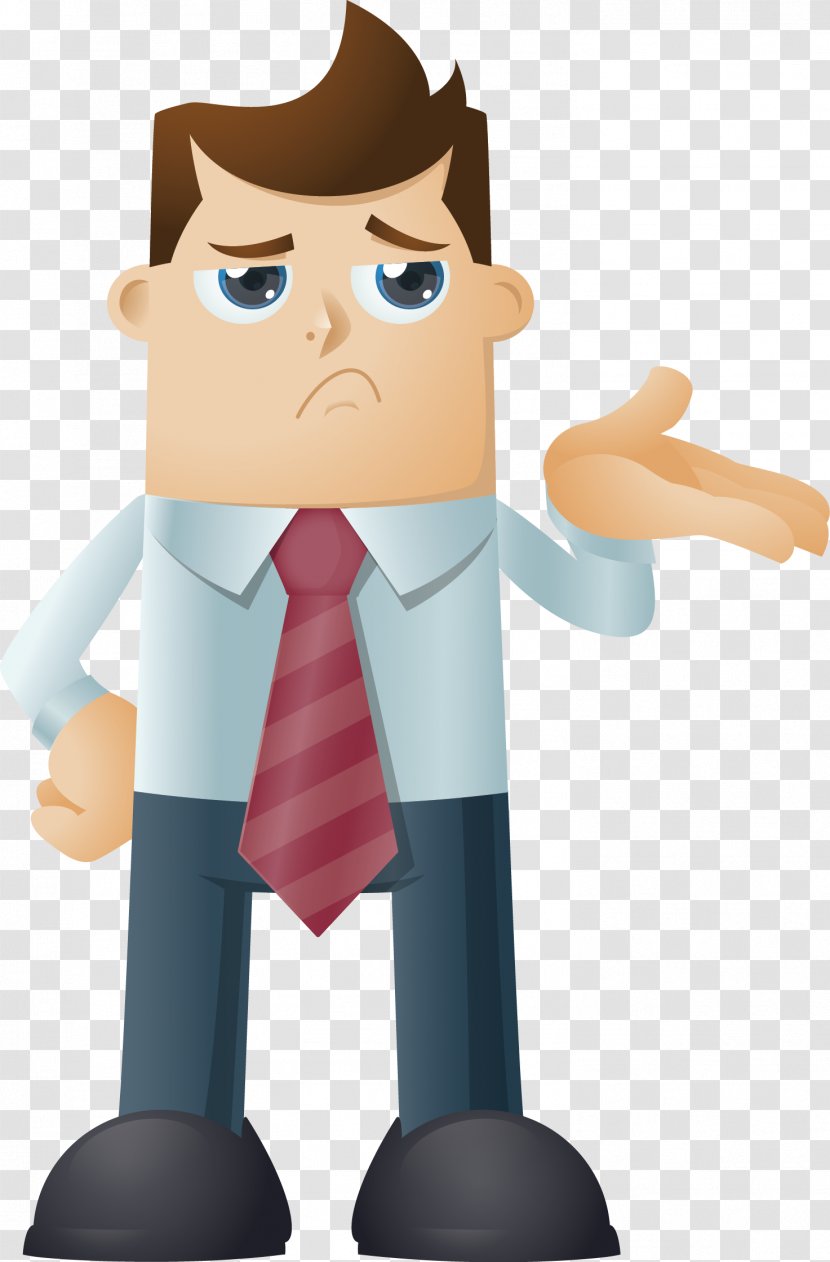 Businessperson Cartoon Clip Art - Man - Image Of Business Transparent PNG