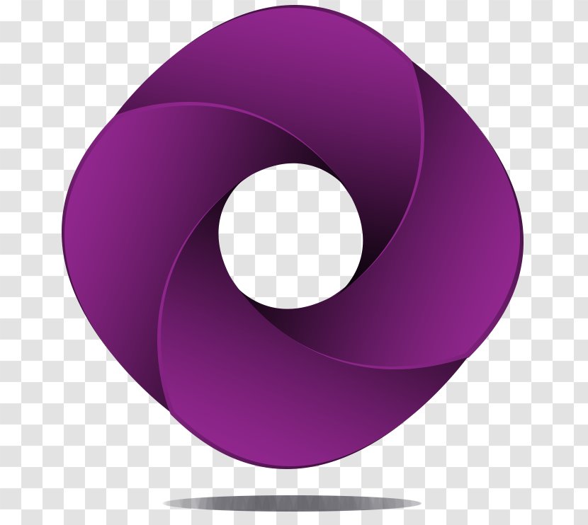 Number Circle - Purple Transparent PNG