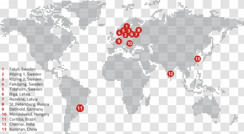 Globe World Map - Physische Karte Transparent PNG