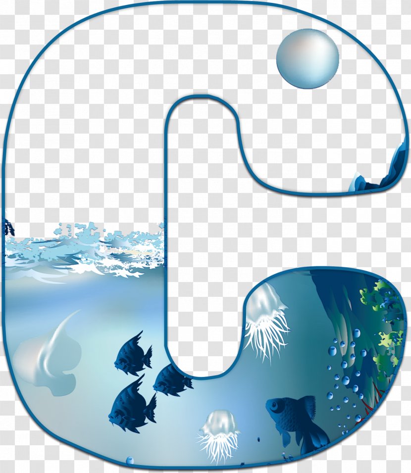 Letter Sea Alphabet Clip Art - Mammal Transparent PNG