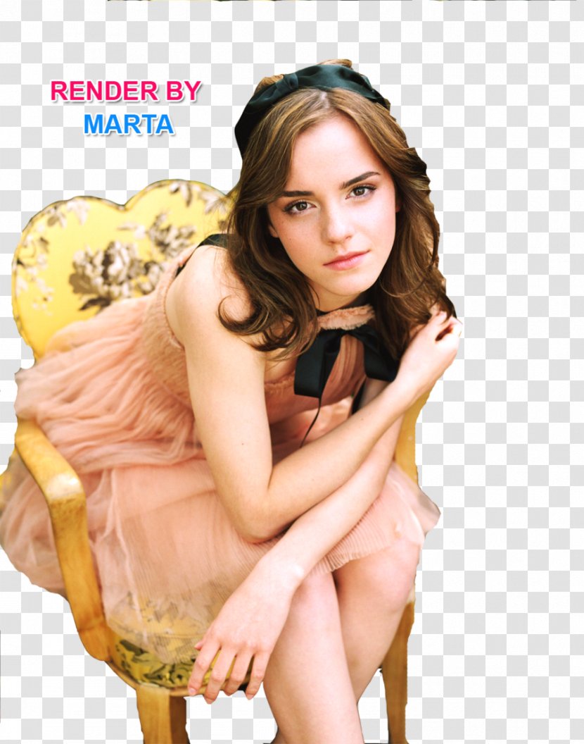 Emma Watson Actor Hermione Granger High-definition Video - Watercolor Transparent PNG