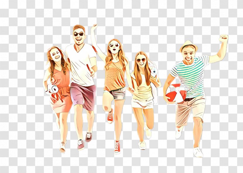People In Nature Fun Social Group Friendship - Leisure Smile Transparent PNG