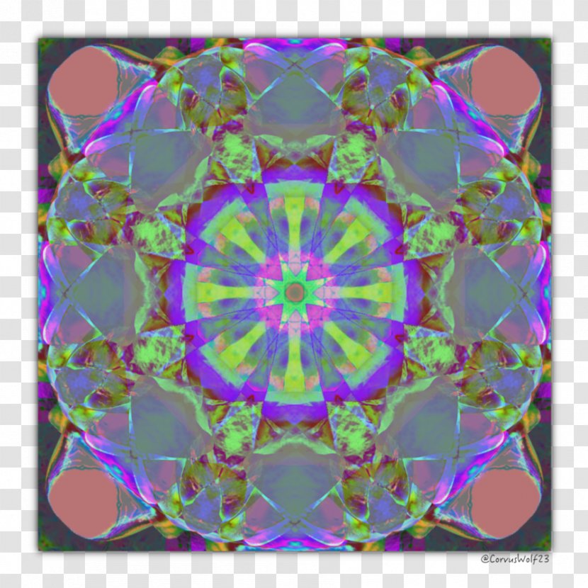 Psychedelic Art Kaleidoscope Visual Arts Pattern - Dill Transparent PNG