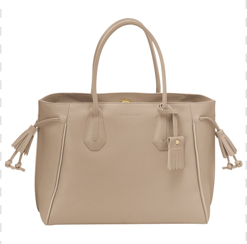 Handbag Taupe Longchamp Tote Bag - Brown Transparent PNG