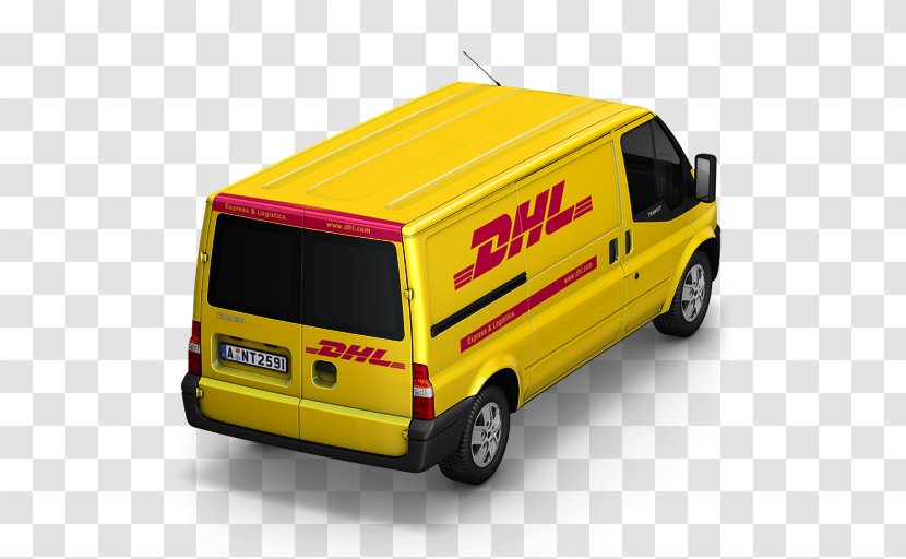 Commercial Vehicle Compact Van Car Brand - DHL Back Transparent PNG