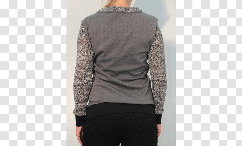 Sleeve Outerwear Sweater Jacket Shoulder - Neck Transparent PNG