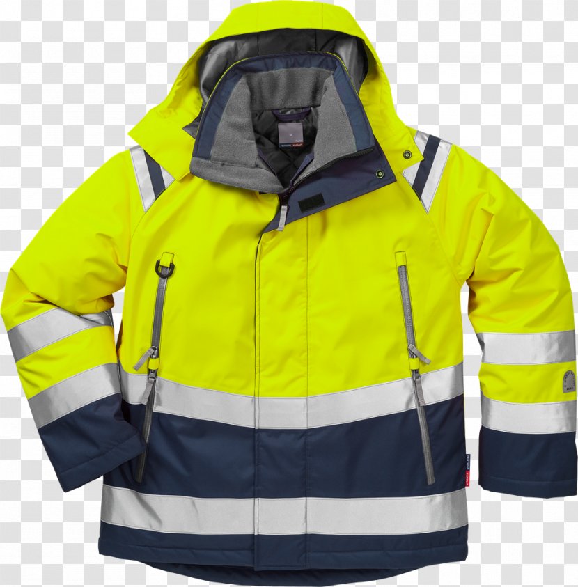 Hoodie High-visibility Clothing Jacket Personal Protective Equipment - Vis Identification System Transparent PNG