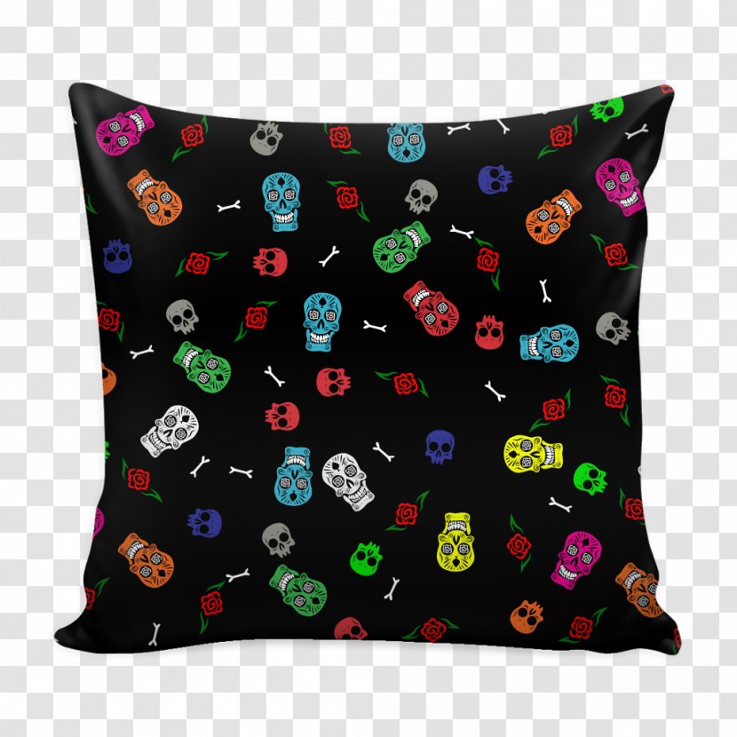 Throw Pillows Pokémon GO Pikachu Cushion - Frame - Dia De Los Muertos Transparent PNG