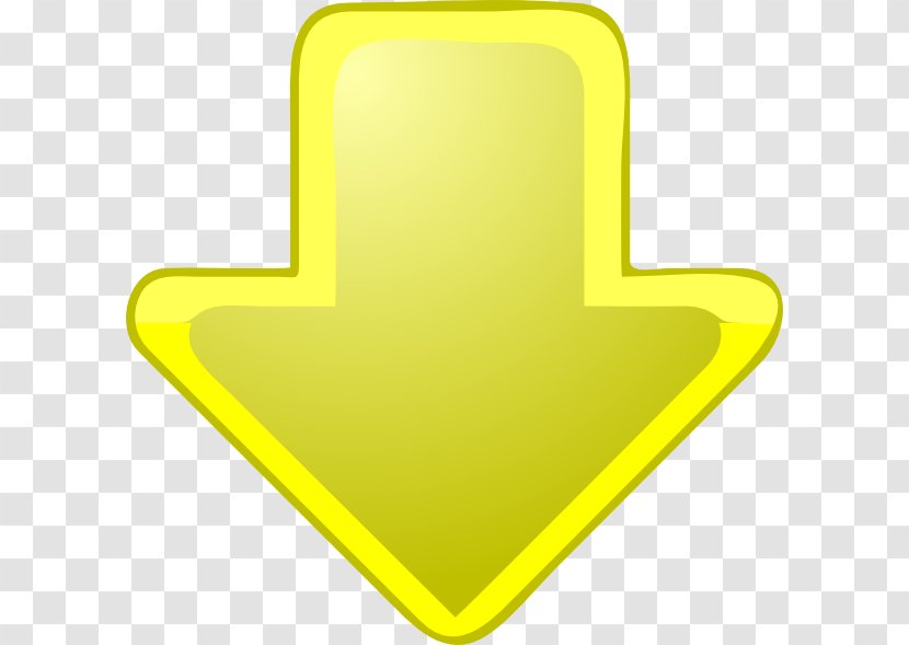 Line Angle - Symbol - Yellow Arrow Label Transparent PNG