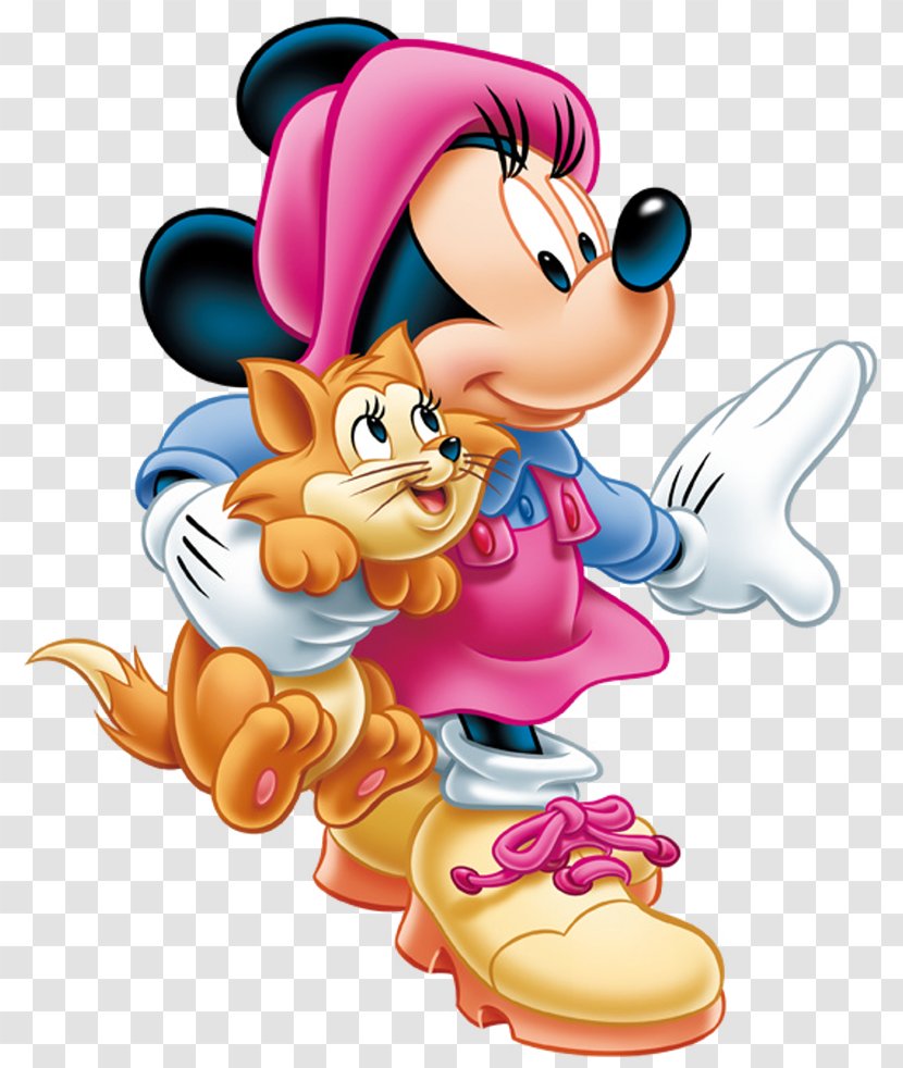 Minnie Mouse Mickey Goofy - The Walt Disney Company - With Kitten Clip-Art Image Transparent PNG