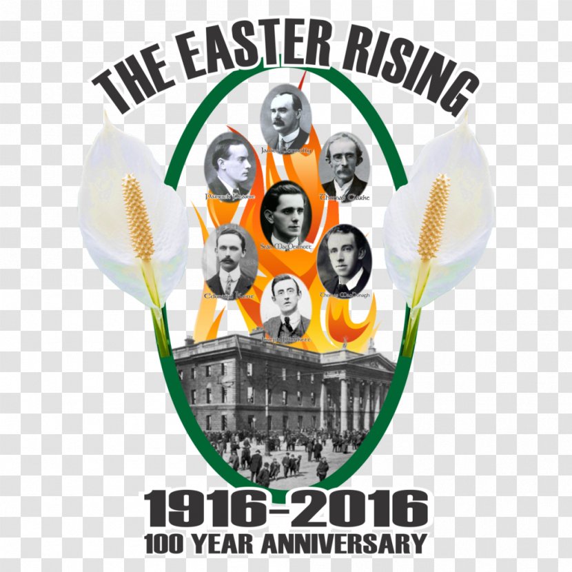Easter Rising Ireland Irish People Lily United Kingdom - Sayings Transparent PNG