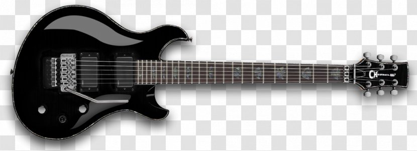 Seven-string Guitar ESP LTD SC-607B Gibson Les Paul Electric - Dir En Grey Transparent PNG