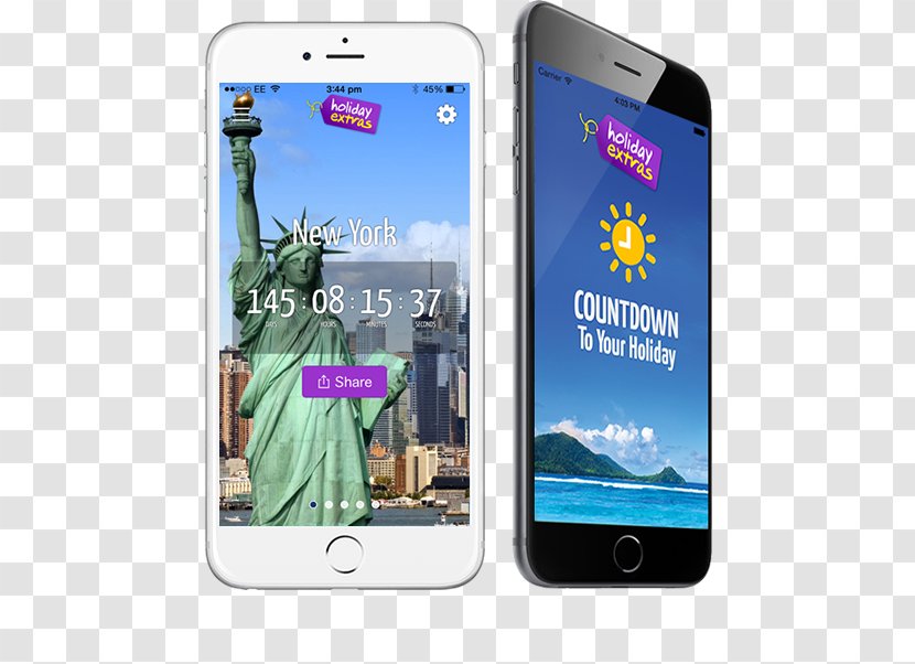 Smartphone Feature Phone Countdown Holiday - Telephony - Count Down Transparent PNG