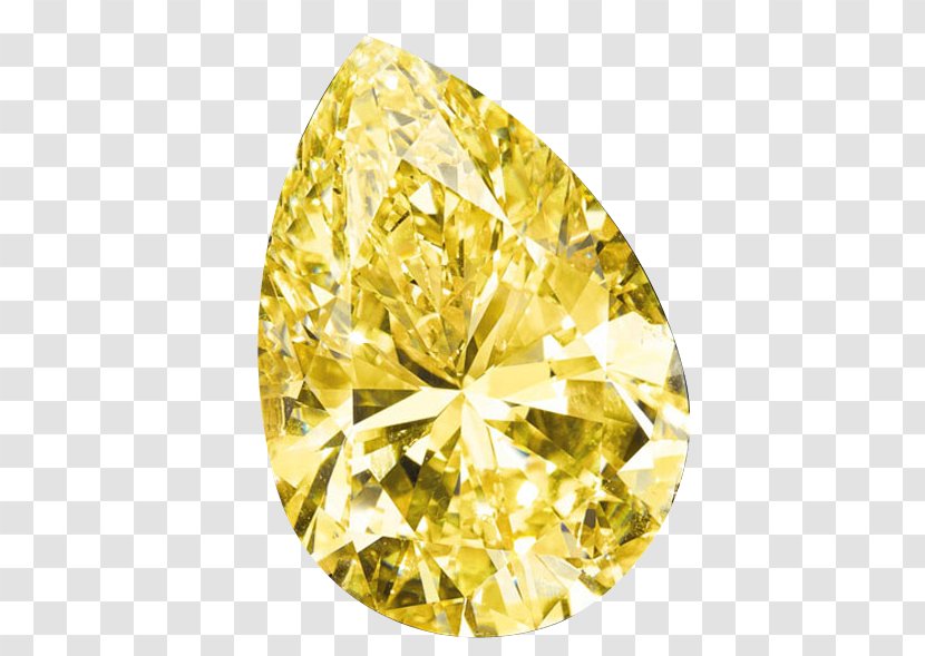 Yellow Gemstone Diamond Photography Transparent PNG