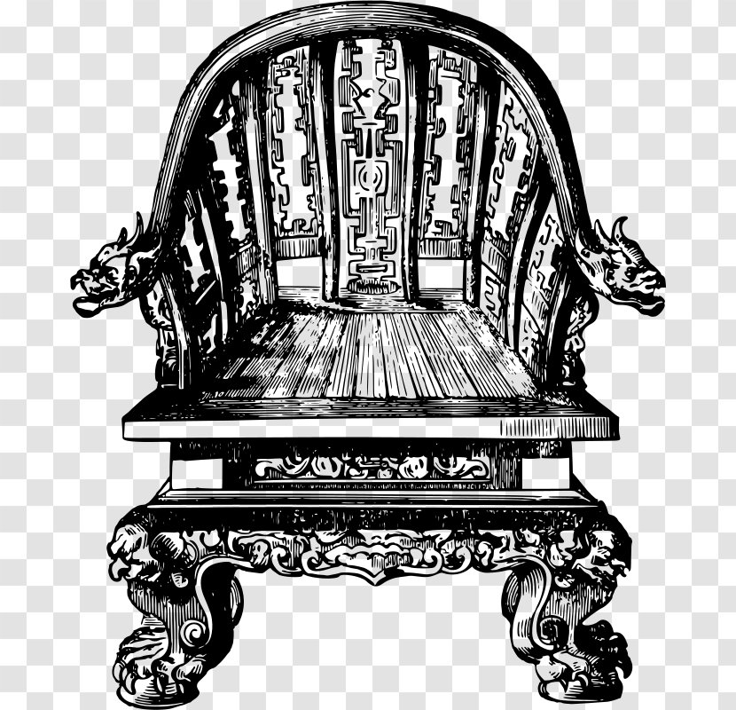 Antique Furniture Chair Clip Art Transparent PNG